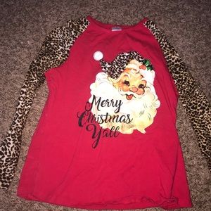 Santa longsleeve shirt